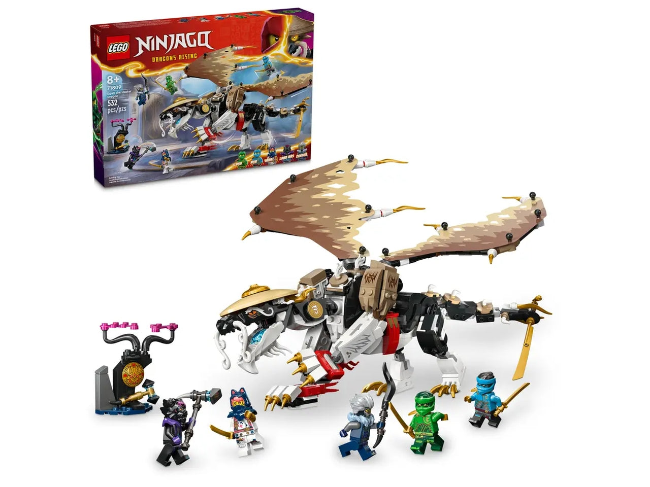Lego ninjago egalt, il drago maestro