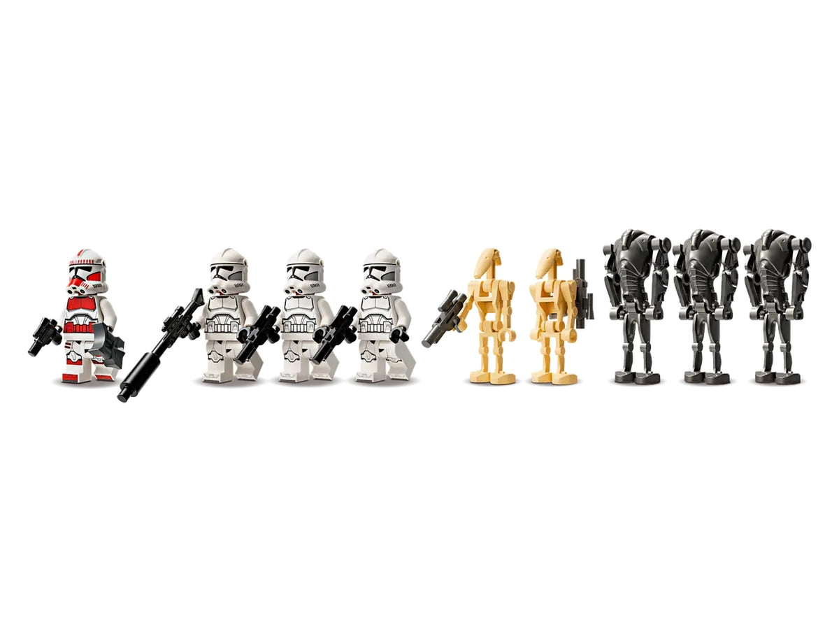 Lego star wars battle pack clone trooper e battle droid