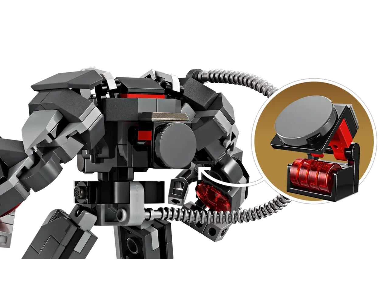 Lego super heroes marvel mech di war machine