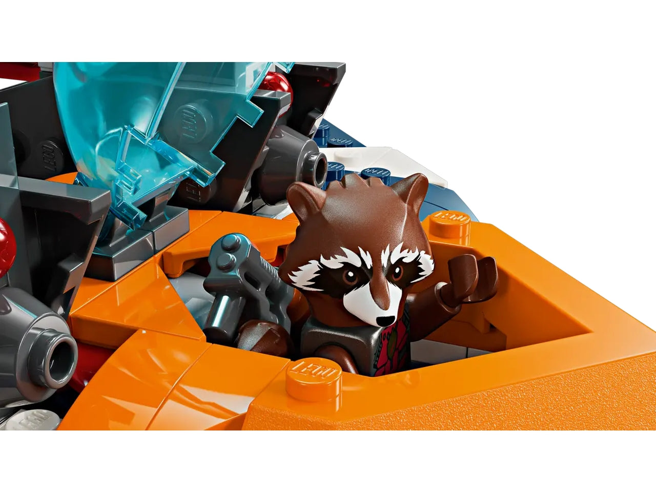 Lego super heroes marvel warbird di rocket vs. ronan