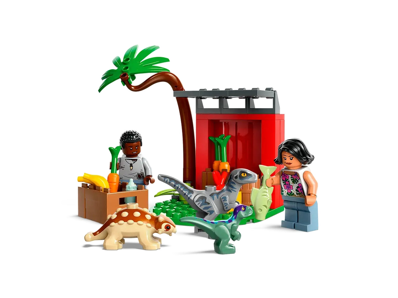 Lego jurassic world centro di soccorso dei baby dinosauri