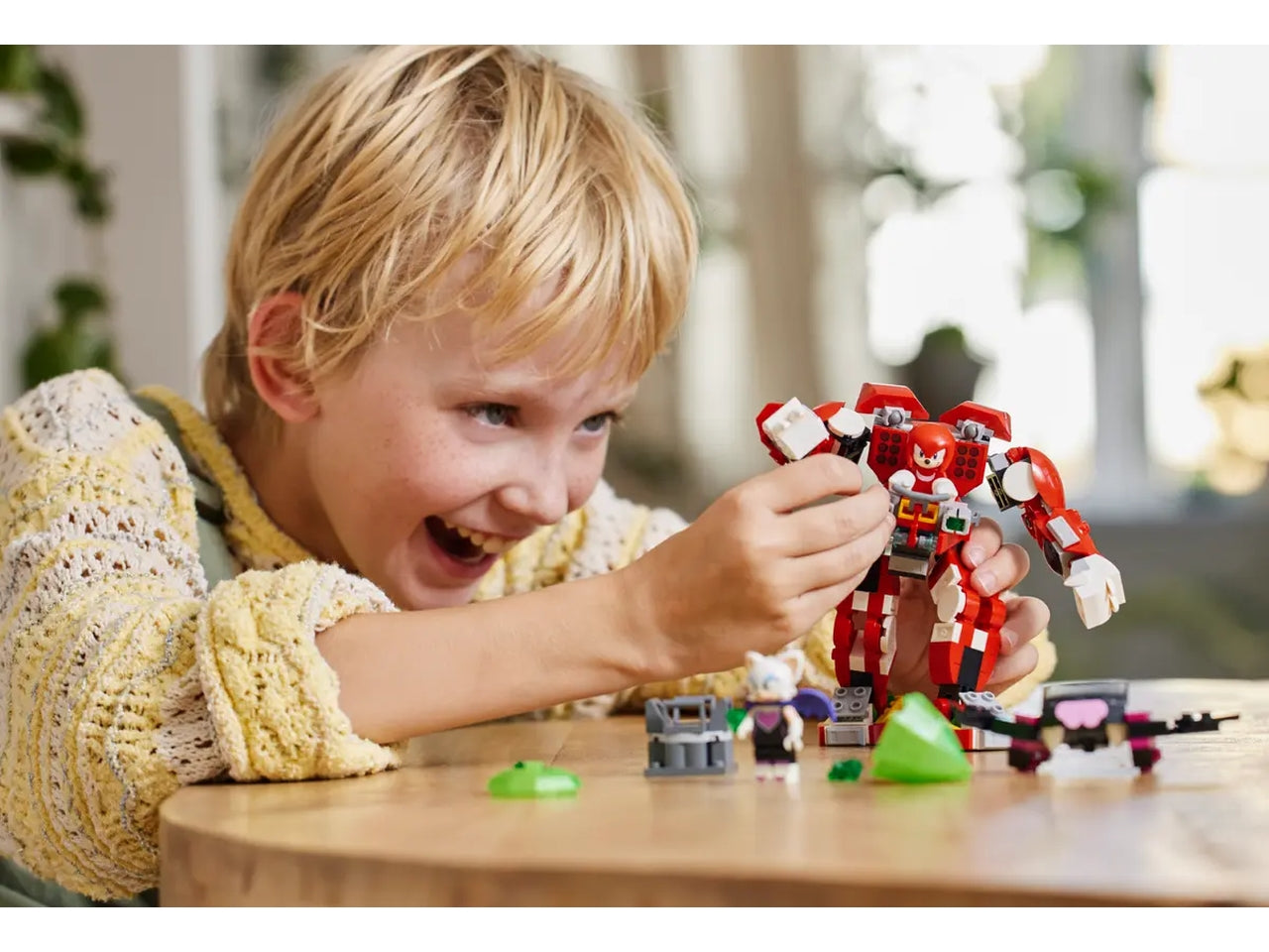 Lego sonic il mech guardiano di knuckles