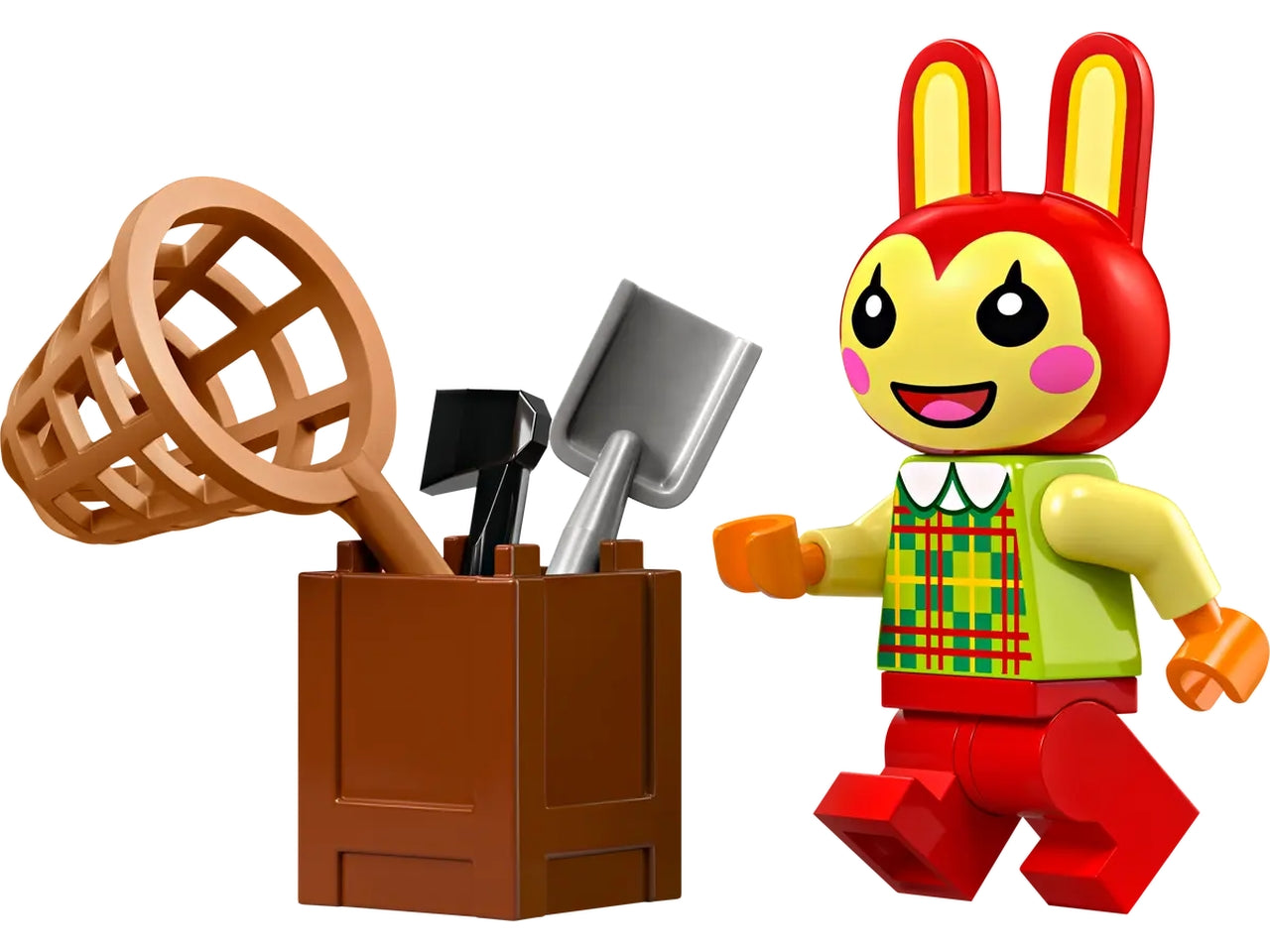 Lego animal crossing bonny in campeggio