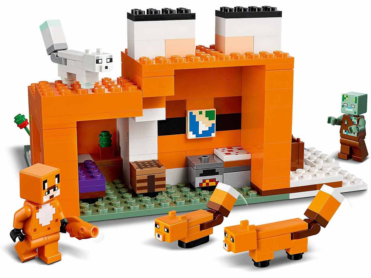 Lego Minecraft Il Capanno della Volpe 21178