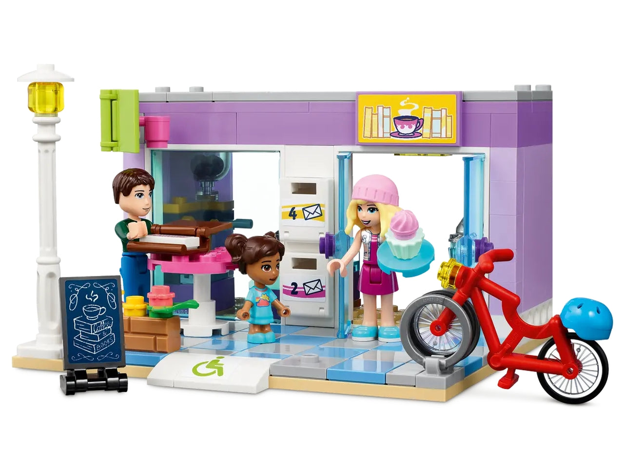 Lego edificio della strada principale.