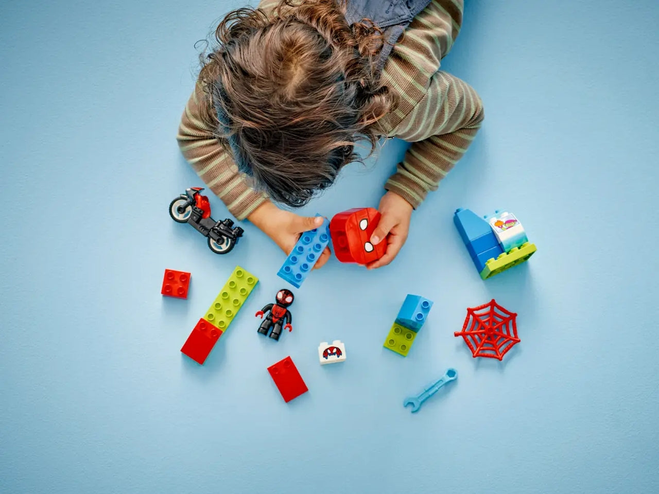 Lego Duplo Disney Spiderman lâavventura in moto, set costruzioni in scatola da 24 pezzi, per bambino di 2+ anni 10424
