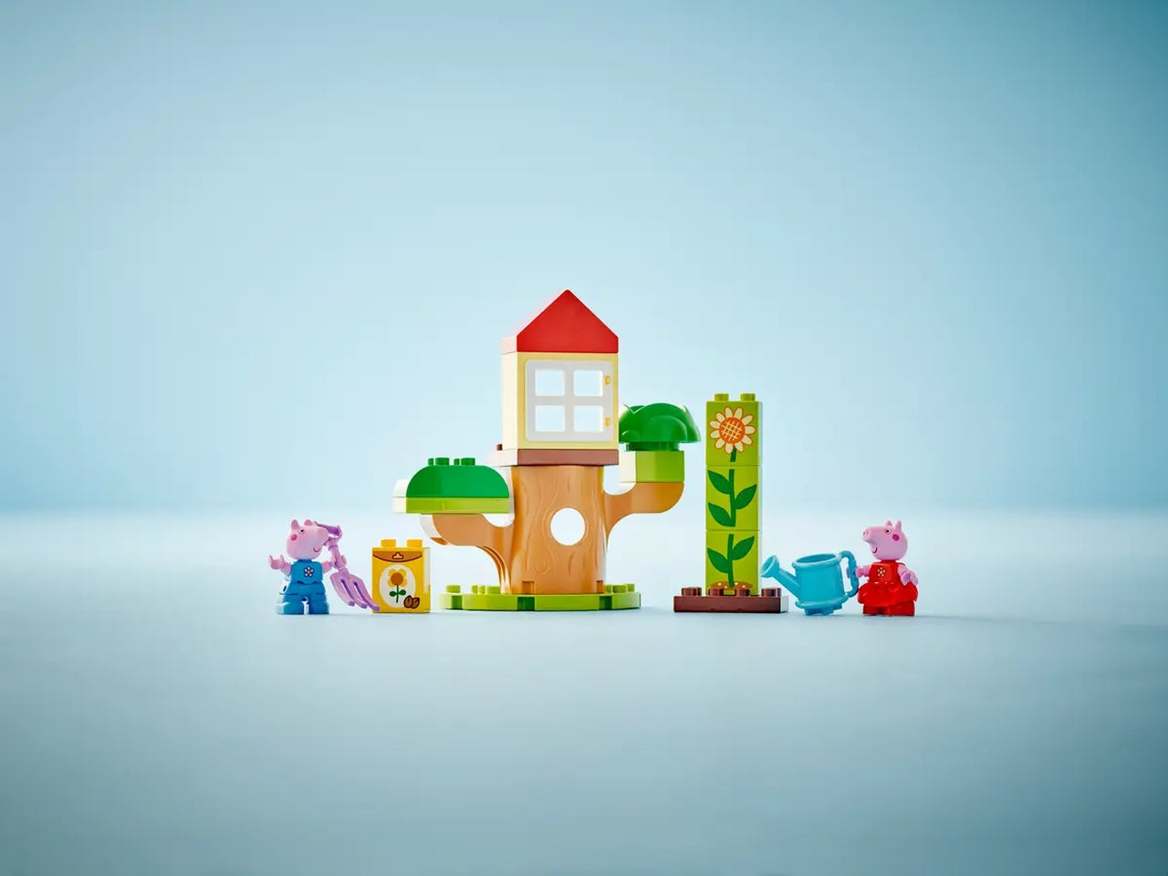 Lego Duplo Peppa Pig il giardino e la casa sull' albero, set costruzioni in scatola da 20 pezzi per bambini di 2+ anni 10431