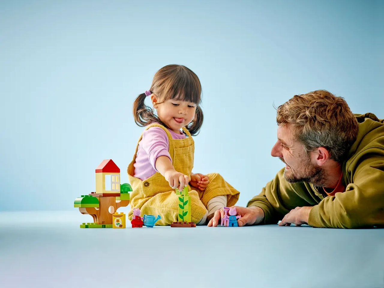 Lego Duplo Peppa Pig il giardino e la casa sull' albero, set costruzioni in scatola da 20 pezzi per bambini di 2+ anni 10431