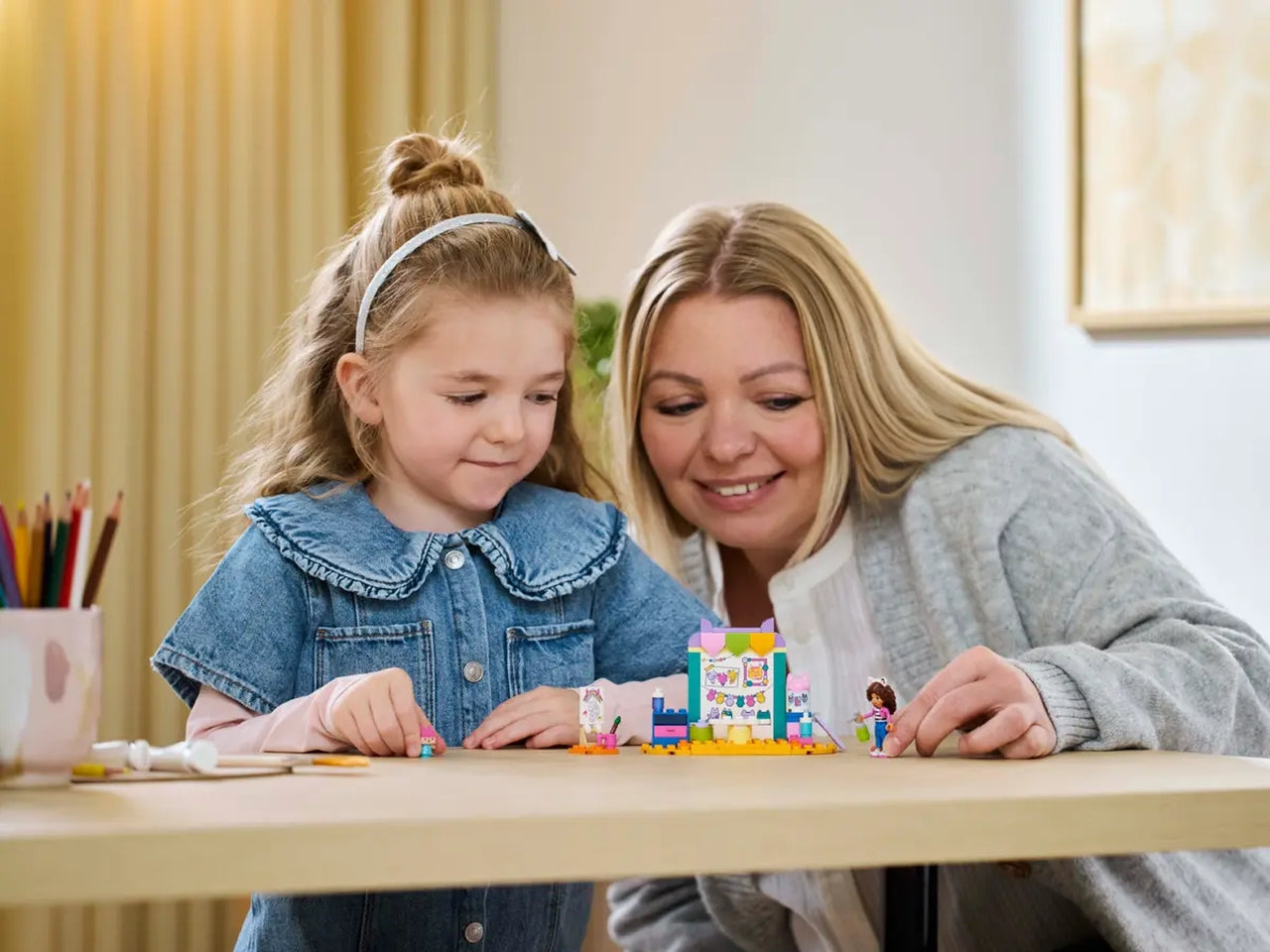 Lego Gabby's Dollhouse Creazioni con Baby, set costruzioni in scatola da 60 pezzi, per bambina di 4+ anni 10795
