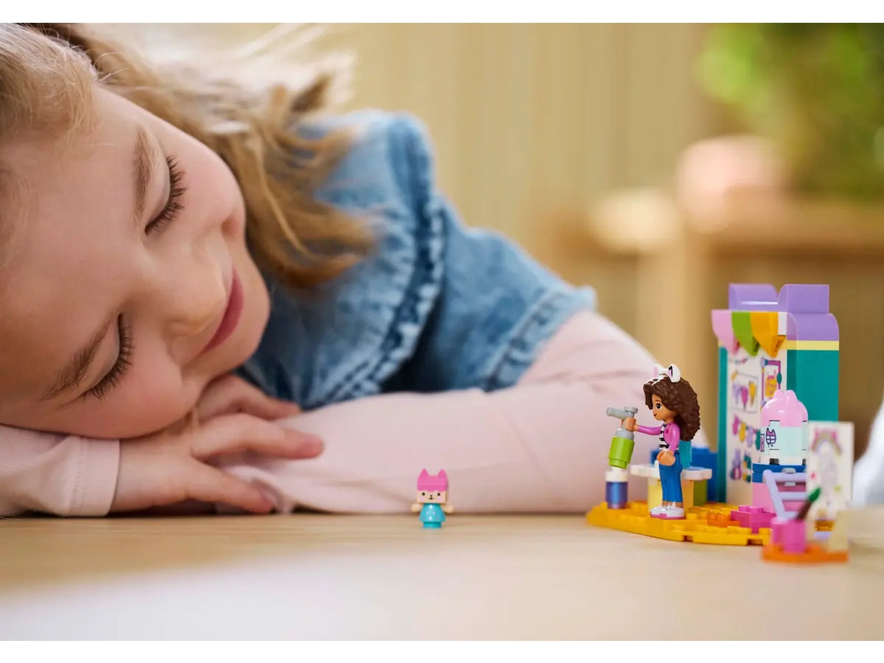 Lego Gabby's Dollhouse Creazioni con Baby, set costruzioni in scatola da 60 pezzi, per bambina di 4+ anni 10795