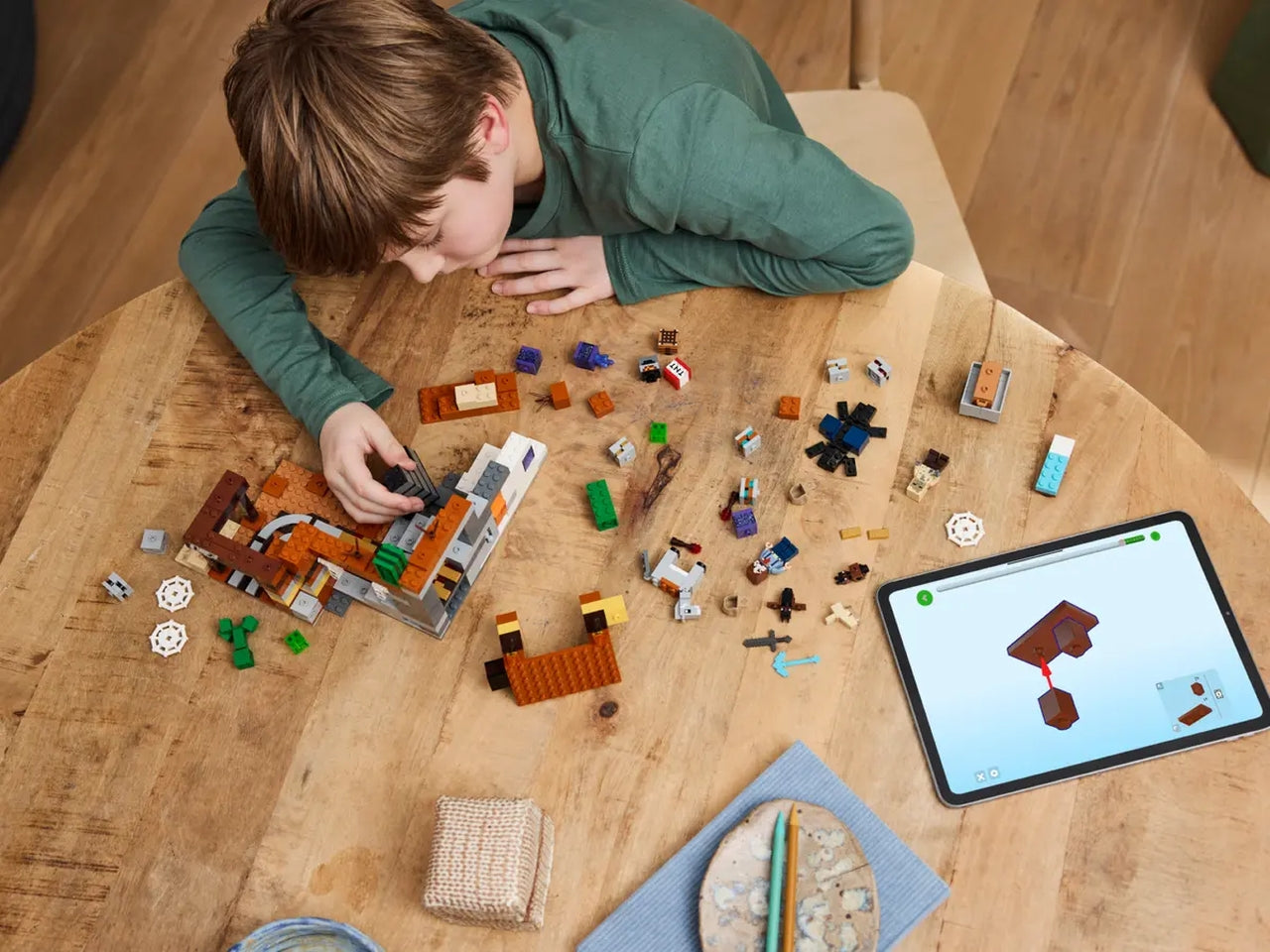 Lego Minecraft la miniera delle Badlands, set costruzioni in scatola da 538 pezzi per bambini di 8+ anni 21263