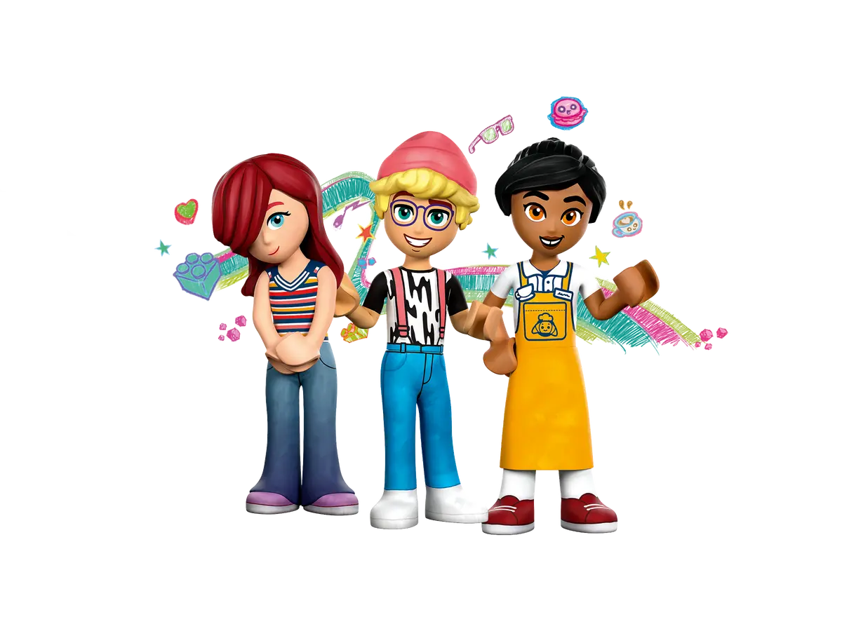 Lego Friends Caffè di Heartlake City, set di costruzioni in scatola da 426 pezzi, per bambine 6+ anni 42618