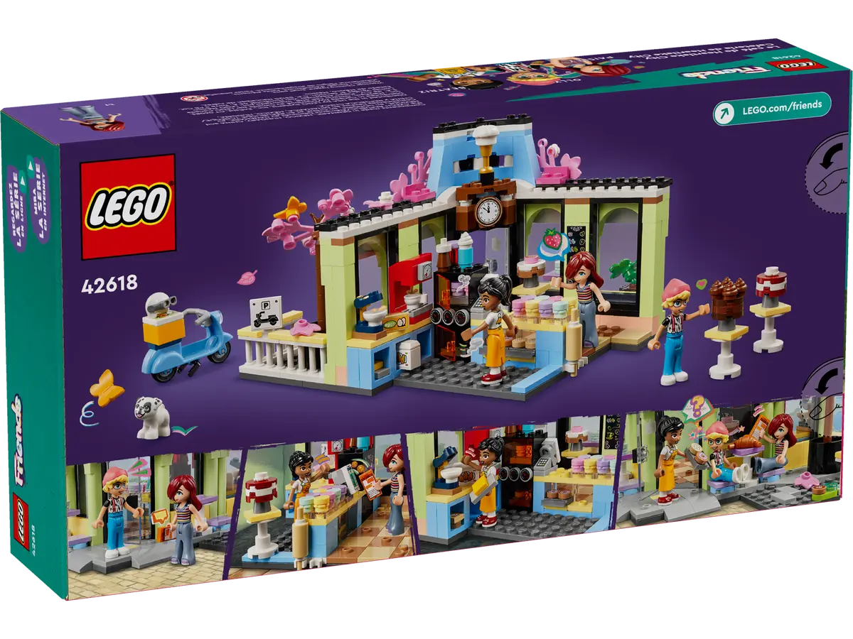 Lego Friends Caffè di Heartlake City, set di costruzioni in scatola da 426 pezzi, per bambine 6+ anni 42618