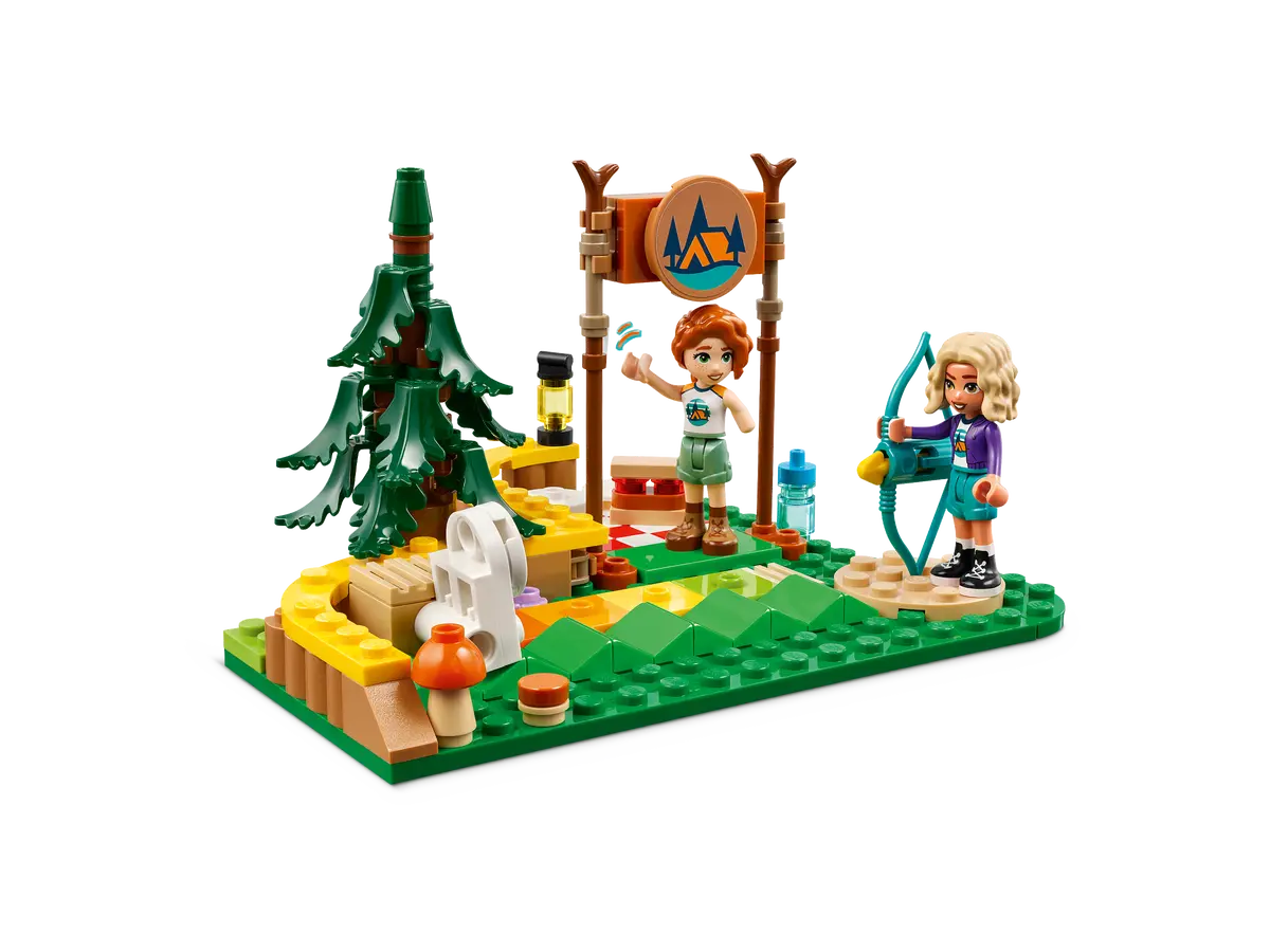 Lego Friends Tiro con lâArco al Campo Avventure, set di costruzioni in scatola da 157 pezzi, per bambine 6+ anni 42622