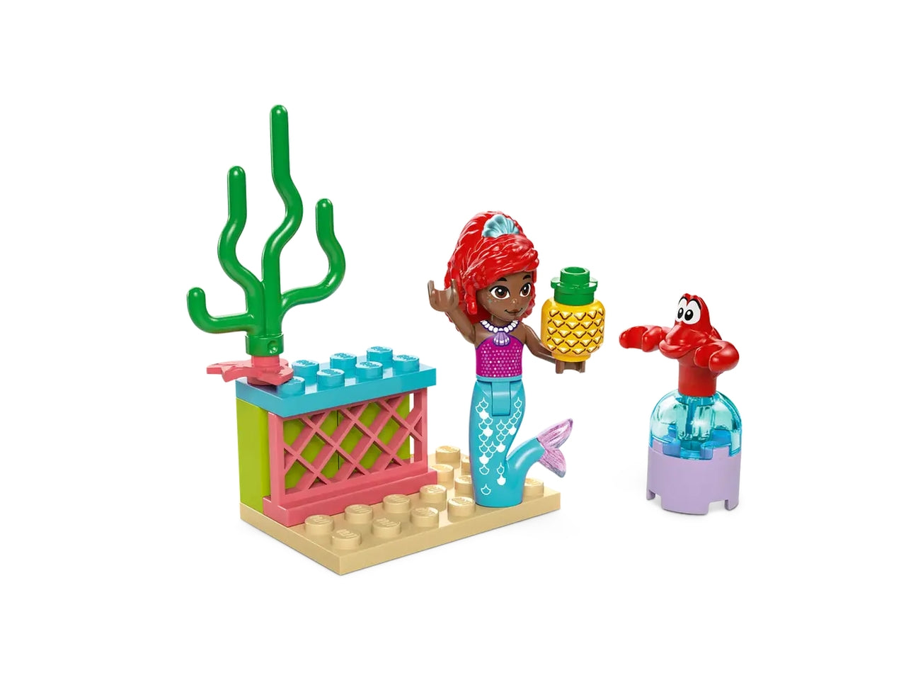 Lego Disney Princess il Palcoscenico Musicale di Ariel, set di mattoncini in scatola da 60 pezzi, per bambine 4+ anni 43235