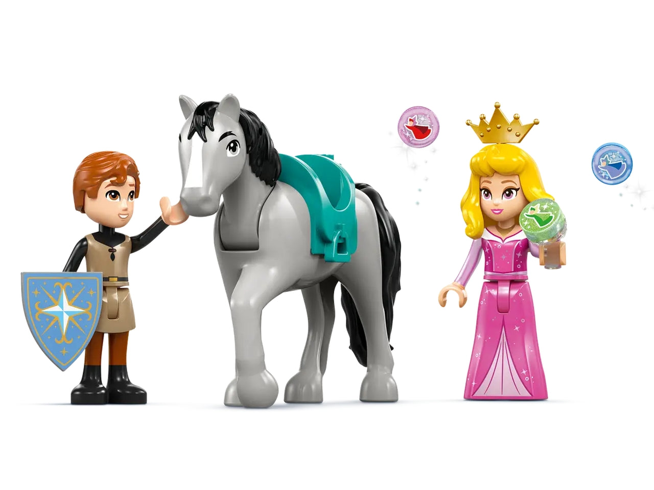 Lego Disney Princess Malefica Drago, set di mattoncini in scatola da 583 pezzi, bella addormentata, per bambine 7+ anni 43240