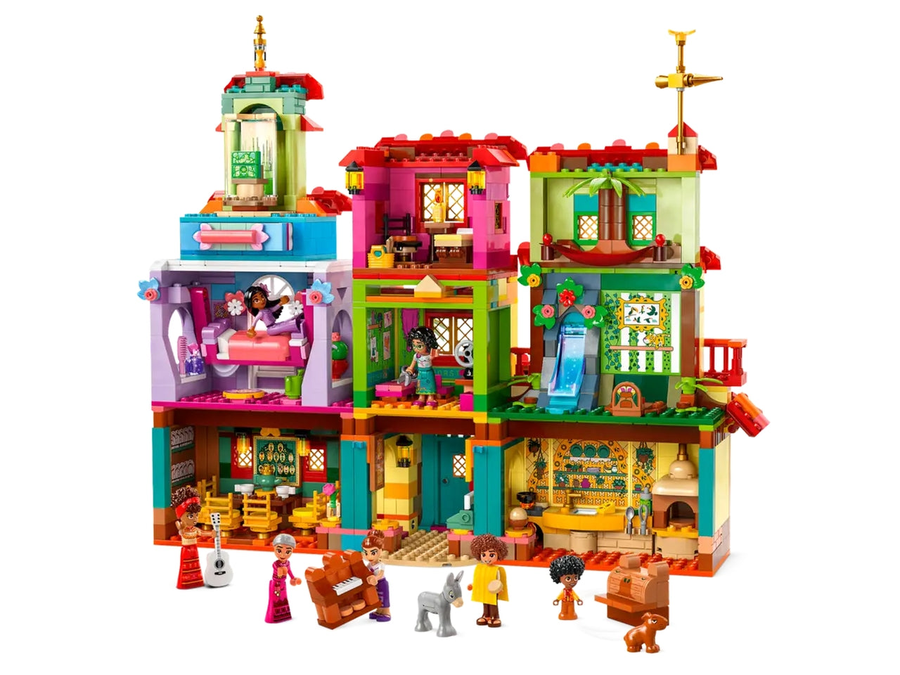 Lego Disney Classic la Magica Casa dei Madrigal di Encanto, set di costruzioni in scatola da 1560 pezzi, per bambine 7+ anni 43245
