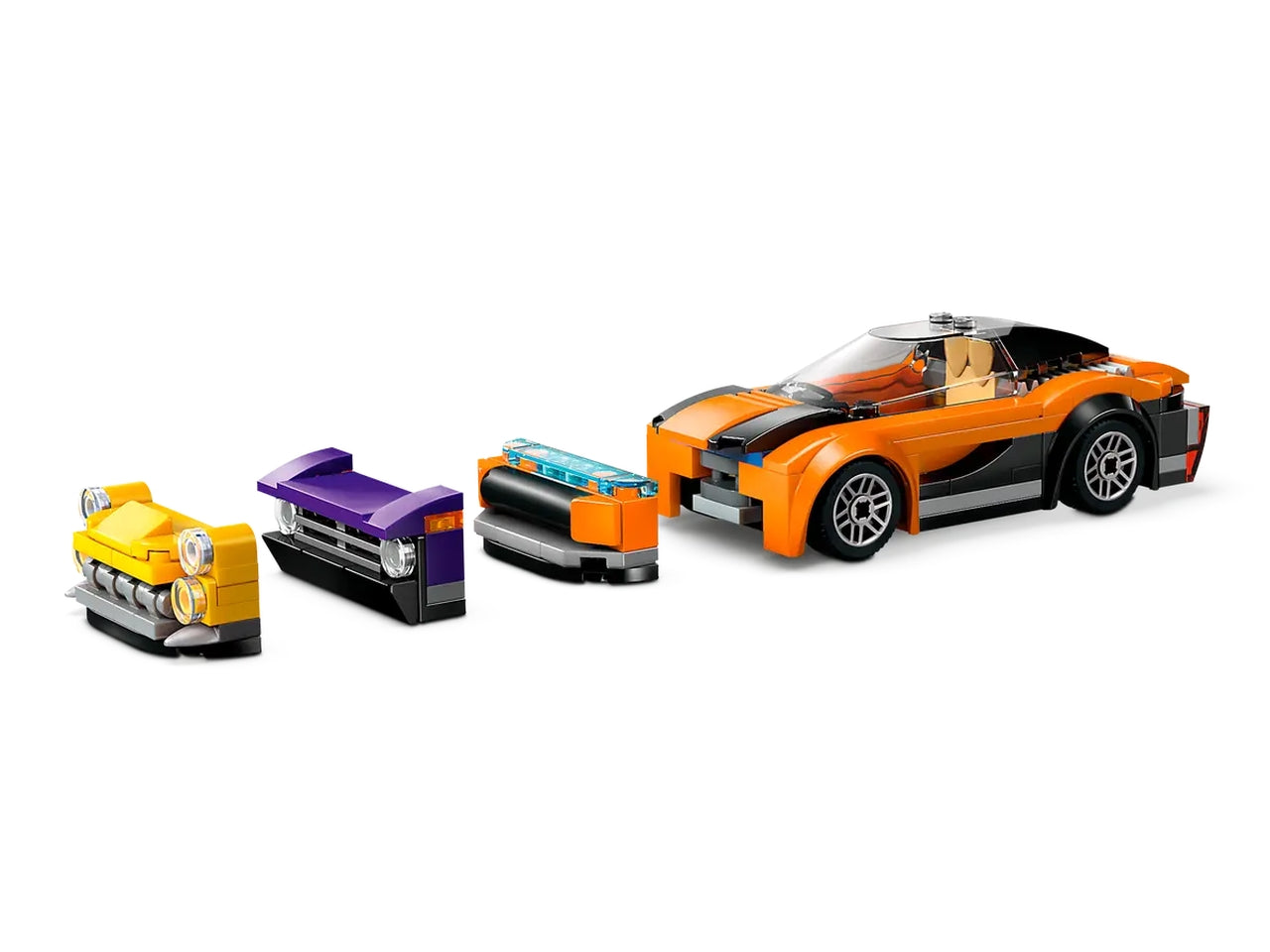 Lego City Big Vehicles Camion trasportatore con auto sportive, set di costruzioni in scatola da 998 pezzi, 7+anni 60408