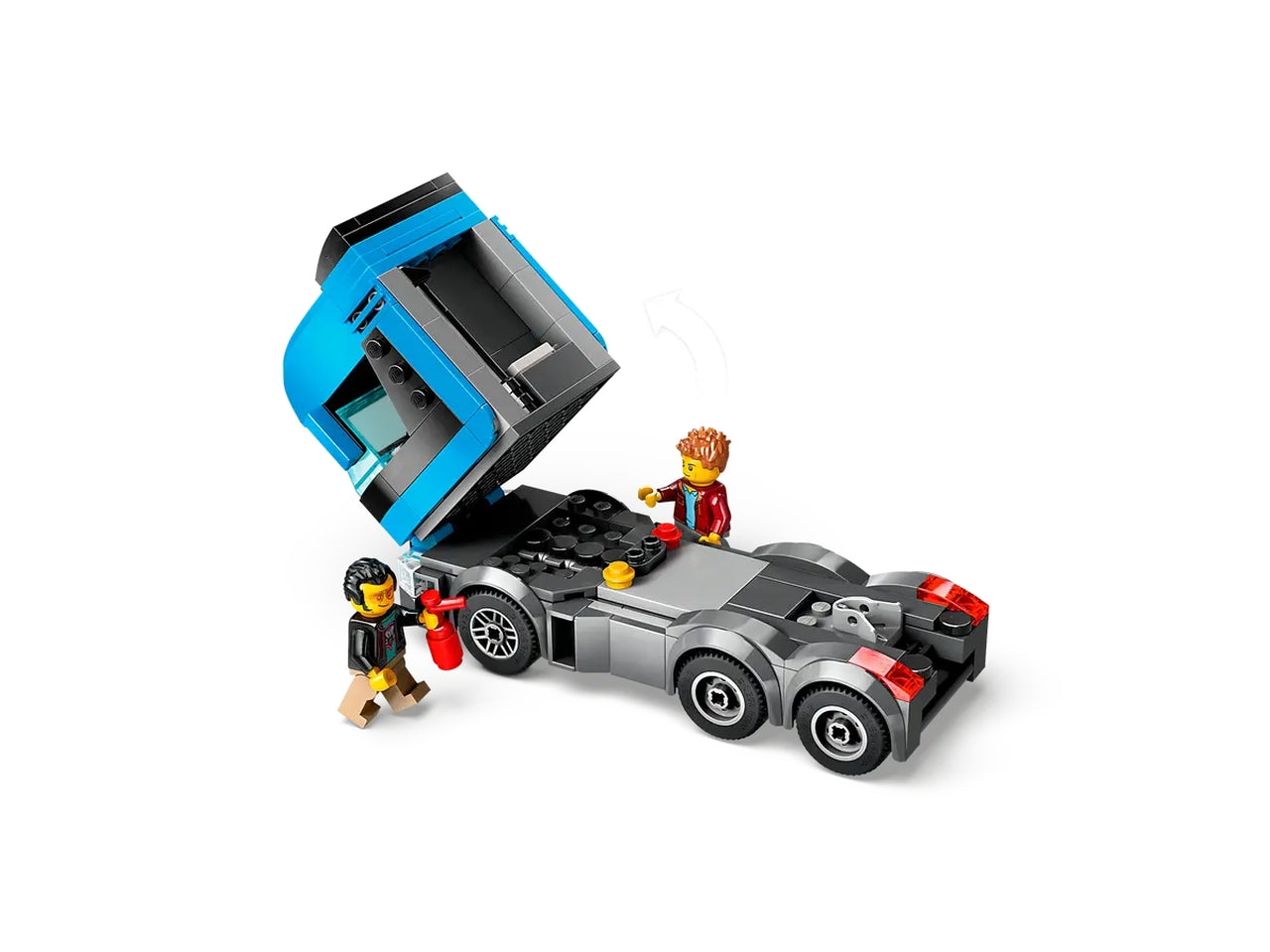Lego City Big Vehicles Camion trasportatore con auto sportive, set di costruzioni in scatola da 998 pezzi, 7+anni 60408