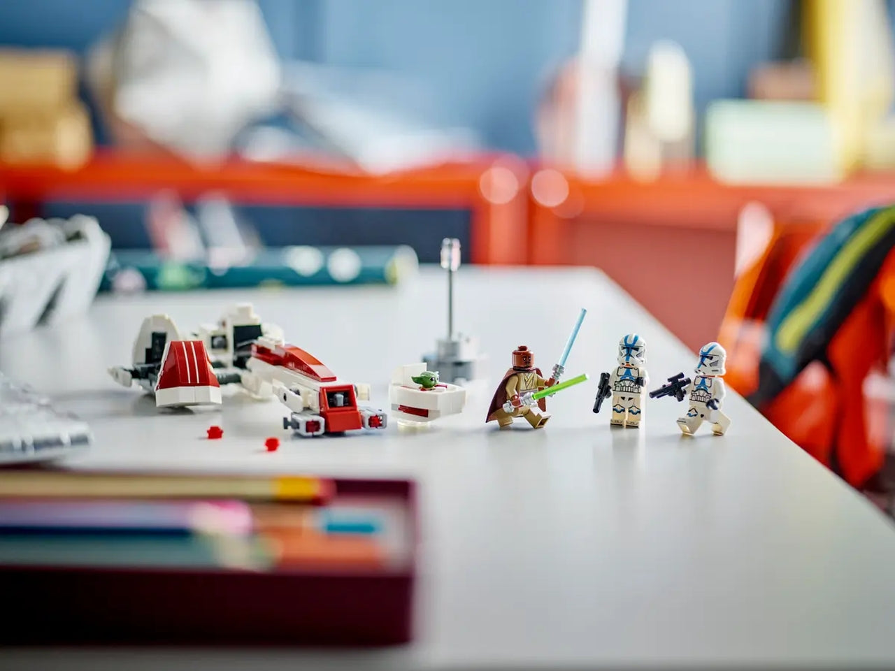 Lego Star Wars, la fuga del barc speeder, set costruzione in scatola da 221 pezzi da 8+ anni 75378
