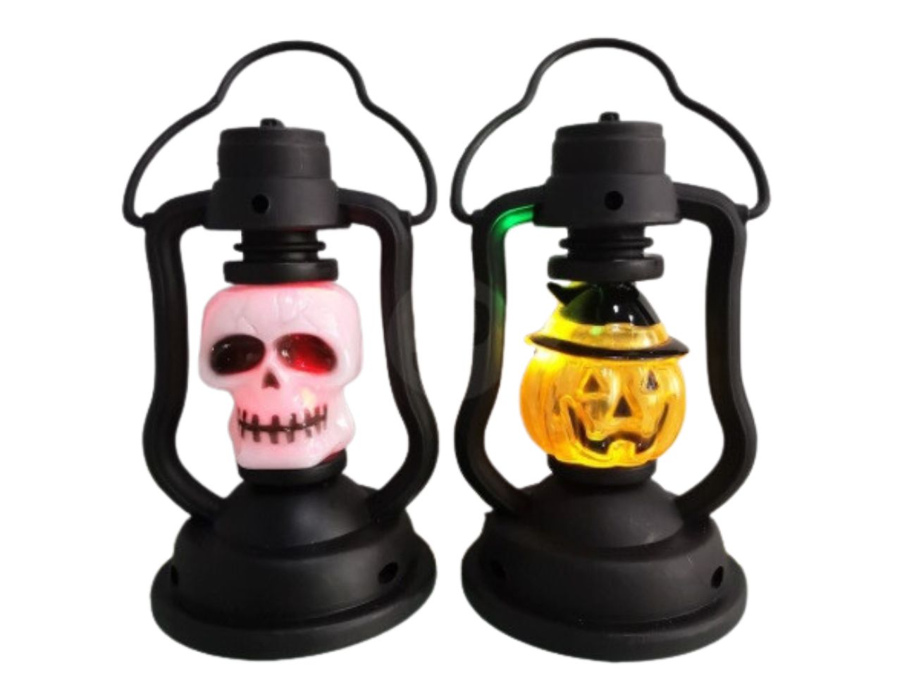Lanterna halloween led 11cm in 2 modelli assortiti