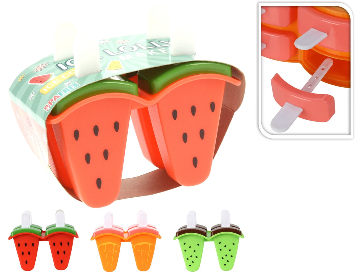 Formaghiaccioli in plastica assortiti, set da 4, 13x11x7 cm - EH Excellent Houseware