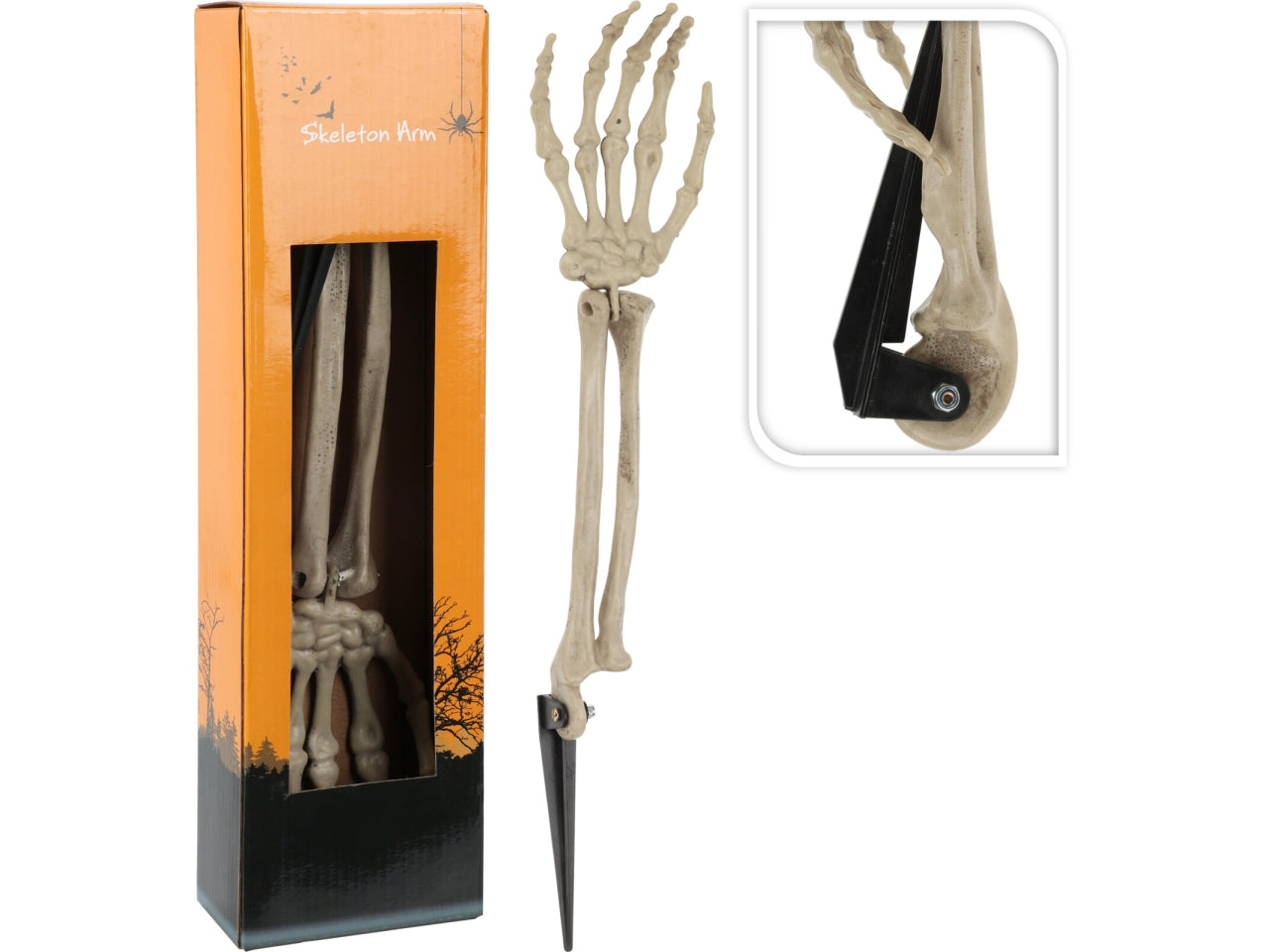 Braccio scheletro decorativo 37x9x5cm