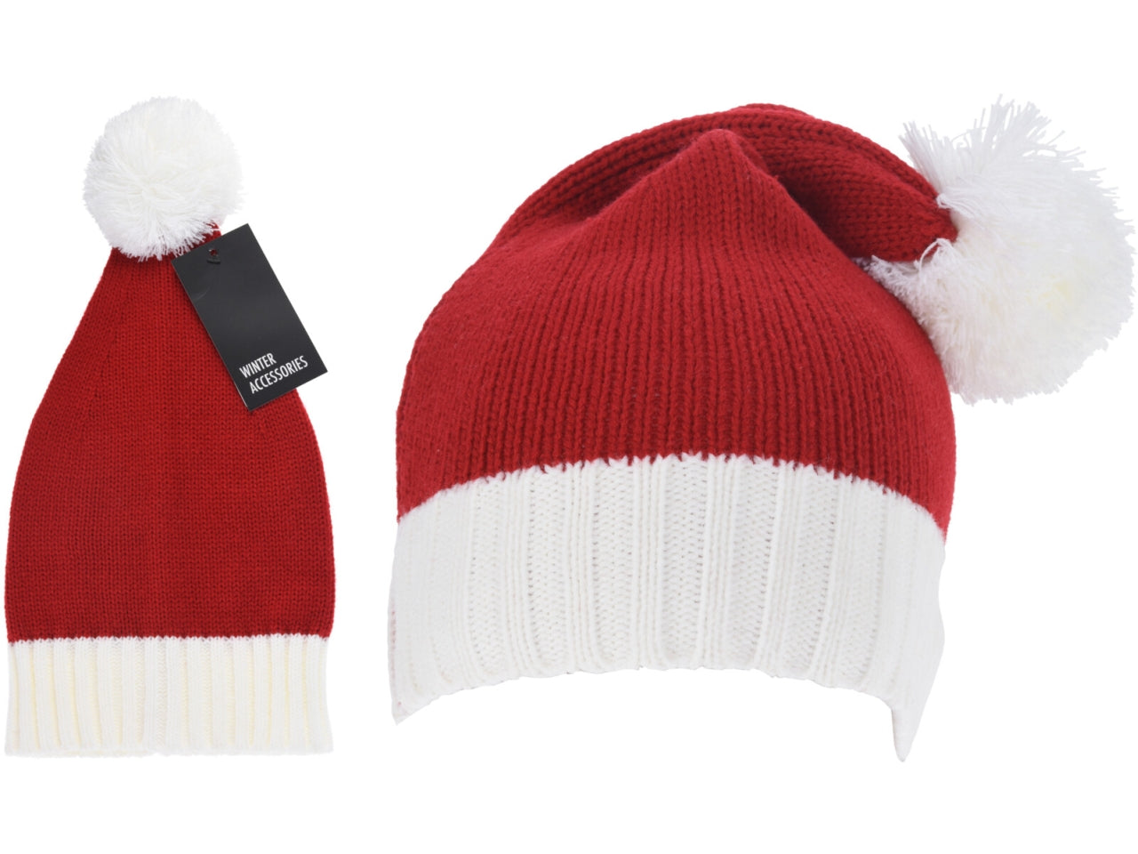 Cappello natalizio per bambini rosso