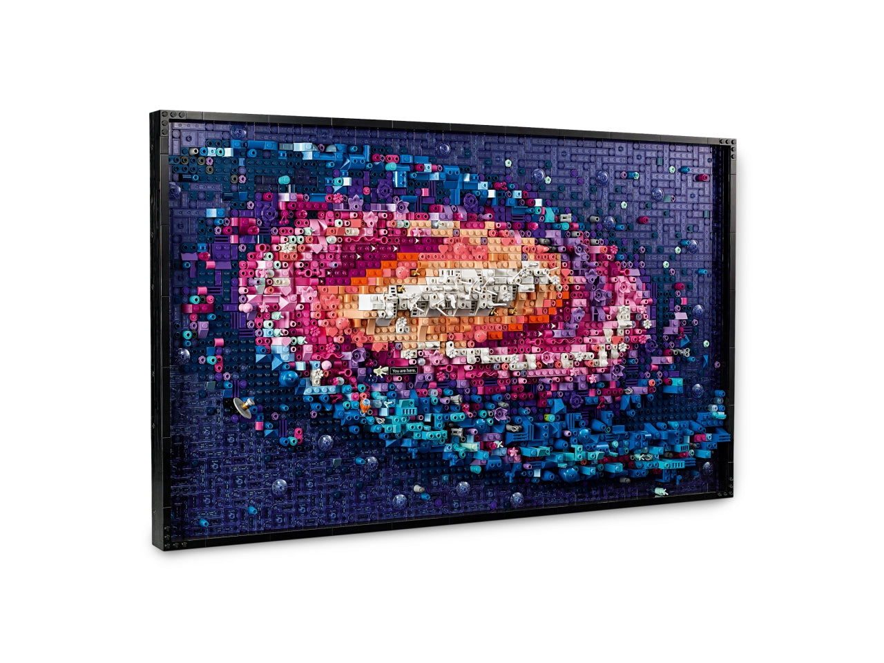 LEGO Art Via Lattea, Kit di Modellismo per Adulti di Arte da Parete con Galassia da Costruire, Idea Regalo Creativa a Tema Spazio per Lui o Lei e per i Fan dell'Astronomia, Decorazione per Casa 31212