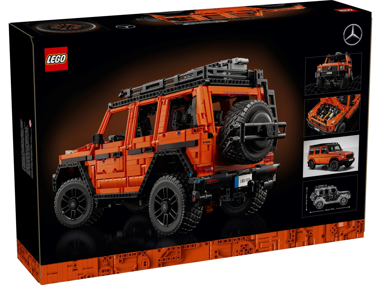 LEGO Technic - Mercedes-Benz G 500 PROFESSIONAL Line, Modellino di Auto Fuoristrada da Costruire per Adulti, Veicolo 4X4 Classe G da Esposizione Ricco di Dettagli, Regalo Collezione per Lui o Lei 42177