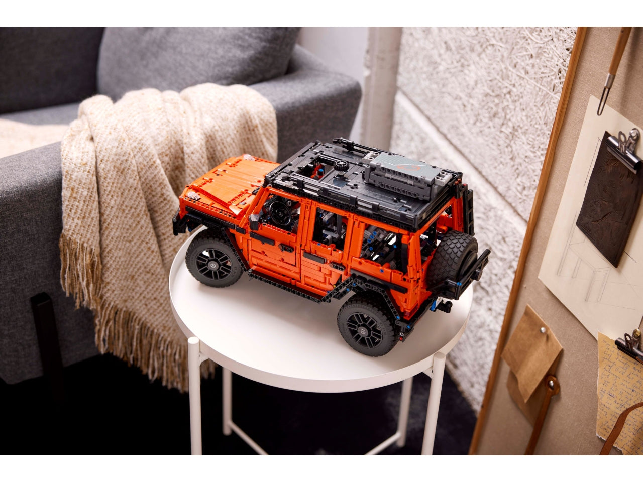 LEGO Technic - Mercedes-Benz G 500 PROFESSIONAL Line, Modellino di Auto Fuoristrada da Costruire per Adulti, Veicolo 4X4 Classe G da Esposizione Ricco di Dettagli, Regalo Collezione per Lui o Lei 42177