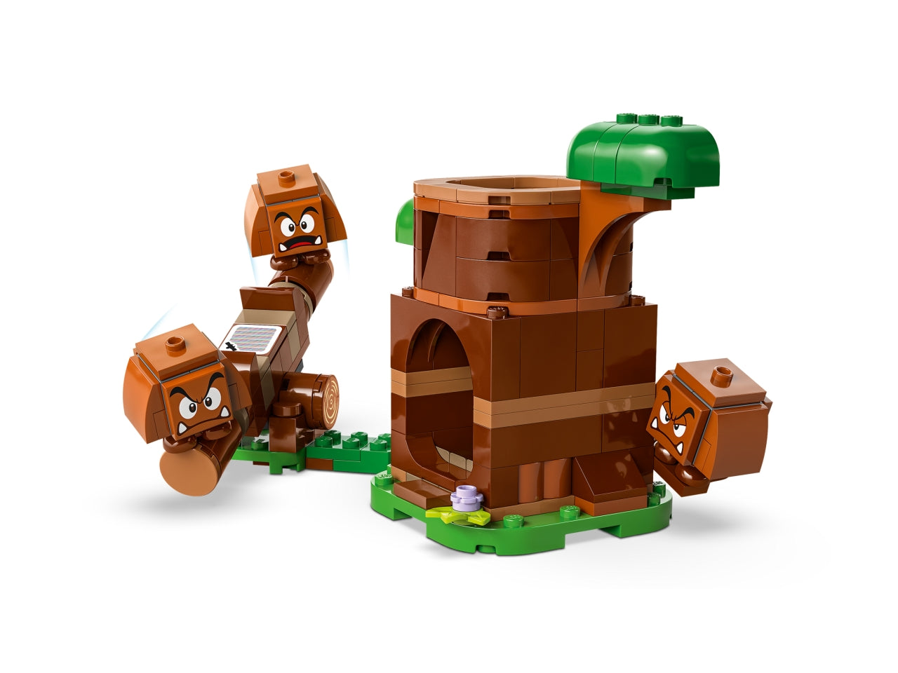 LEGO Super Mario - Divertente oggetto da collezione Nintendo: gioco di ruolo nel Parco giochi dei Goomba con questo playset 71433