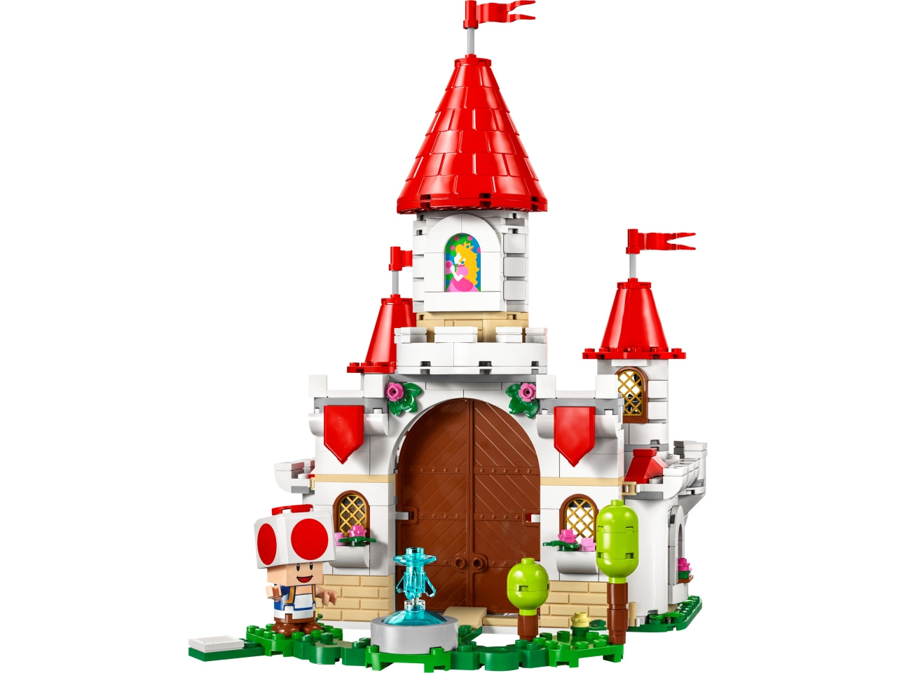 LEGO Super Mario - Divertente playset con personaggi Nintendo per bambini: gioco di ruolo con i personaggi di Super Mario, combatti con Roy e altro ancora con questo set del Castello di Peach 71435