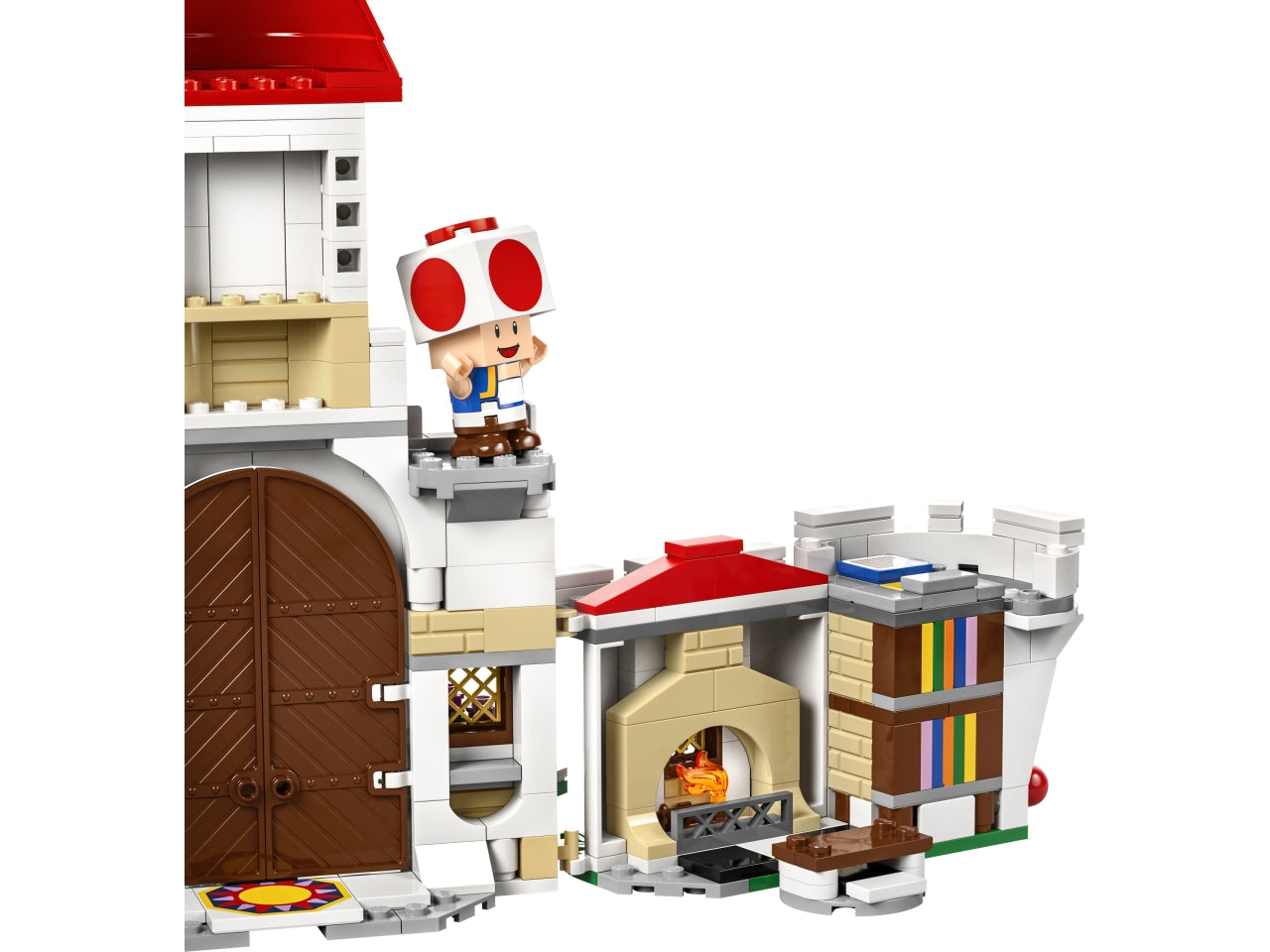 LEGO Super Mario - Divertente playset con personaggi Nintendo per bambini: gioco di ruolo con i personaggi di Super Mario, combatti con Roy e altro ancora con questo set del Castello di Peach 71435