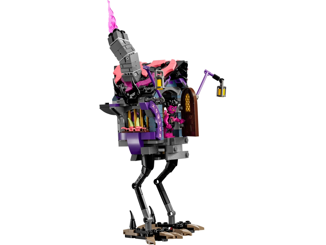 LEGO DREAMZzz Corvo di Mezzanotte della Mai-Strega, Giocattolo d'Avventura Trasformabile in Casa o Ragno, Giochi Creativi per Bambini e Bambine da 9 Anni in su con 6 Personaggi, Idea Regalo 71478
