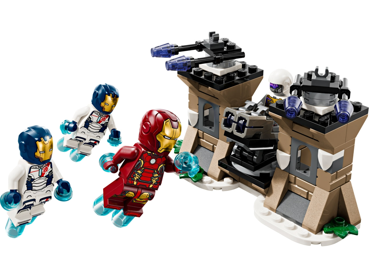 LEGO Marvel - Giocattolo di Iron Man costruibile: metti lâazione di Avengers: Age of Ultron dei Marvel Studios nelle mani dei bambini con il set Iron Man e Legione di ferro vs. Soldato Hydra per i bambini e le bambine dai 6 anni in su 76288