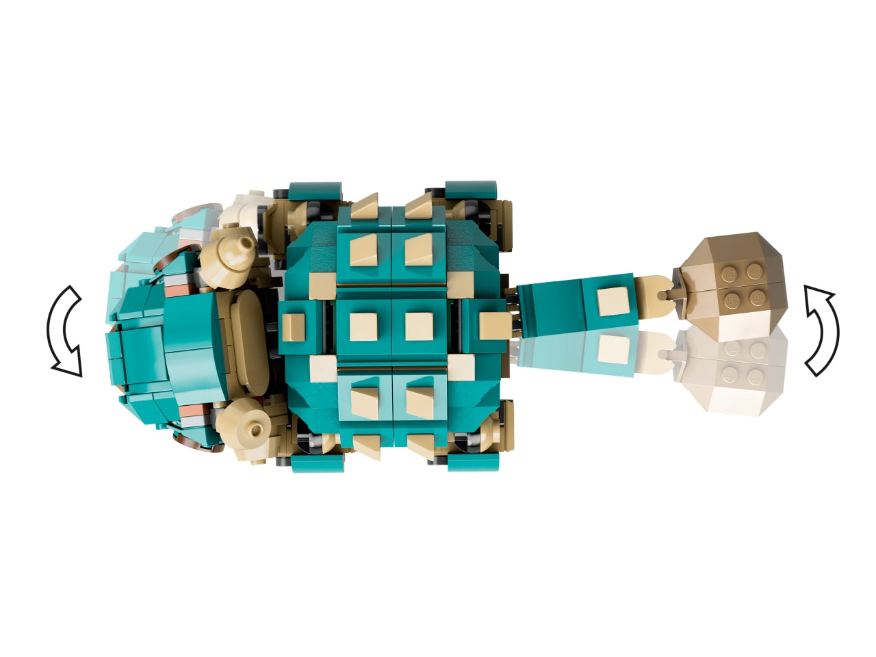 LEGO Jurassic World - Anchilosauro giocattolo: ispira la passione per le avventure legate ai dinosauri nei bambini dai 7 anni in su con il set Baby Bumpy 76962