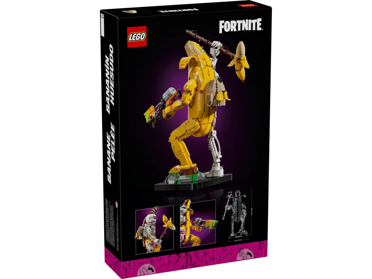 Lego Fortnite bananita sbucciata 1414 pezzi per età 18+ 77072