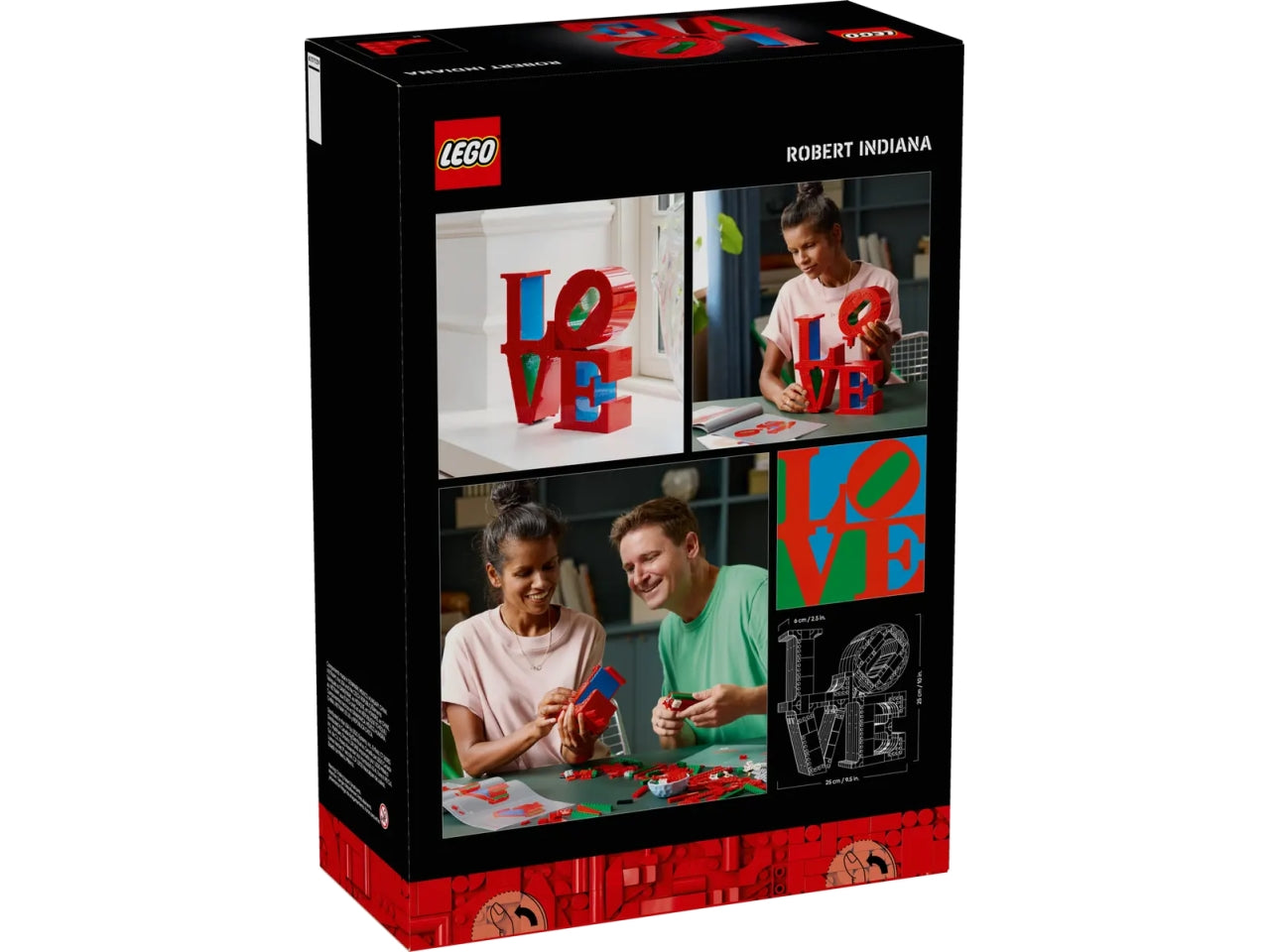 Lego Art love 791 pezzi
per età 18+ 31214