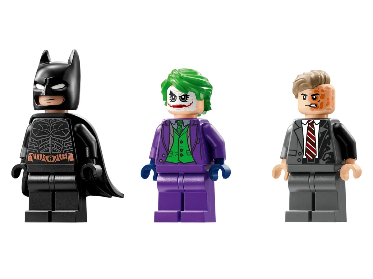 Lego Super Heroes DC tumbler di baan contro two-face e the joker 429 pezzi per età 8+ 76303