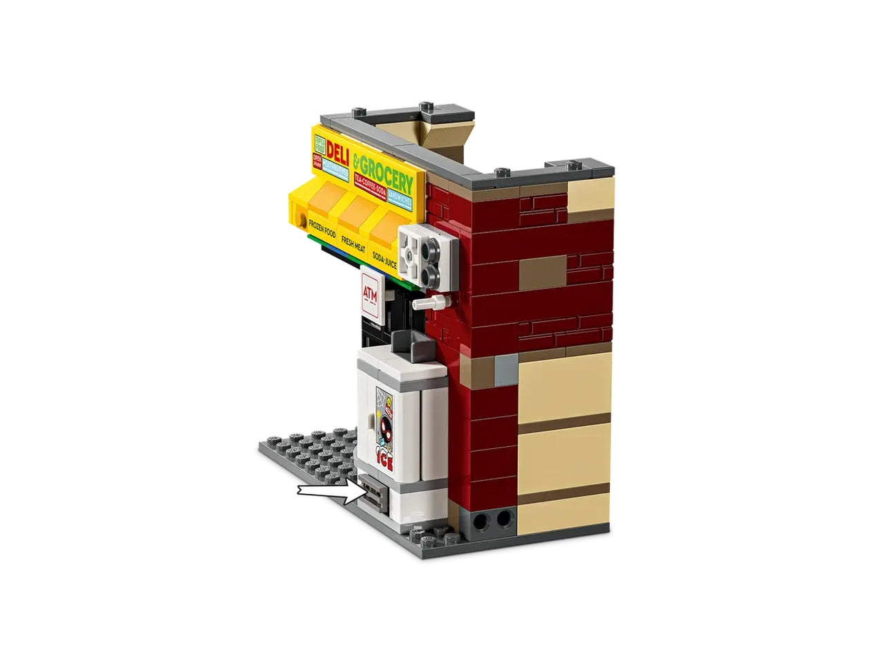 Lego Super Heroes Marvel spider-verse: miles morales contro la macchia 375 pezzi per età 9+ 76311