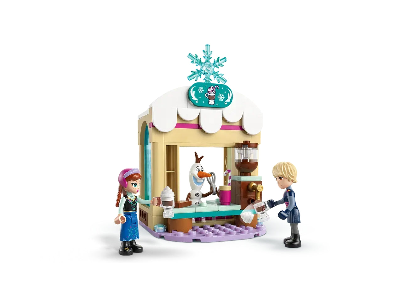 Lego Disney princess avventura sulla slitta di anna 192 pezzi per età 4+ 43256
