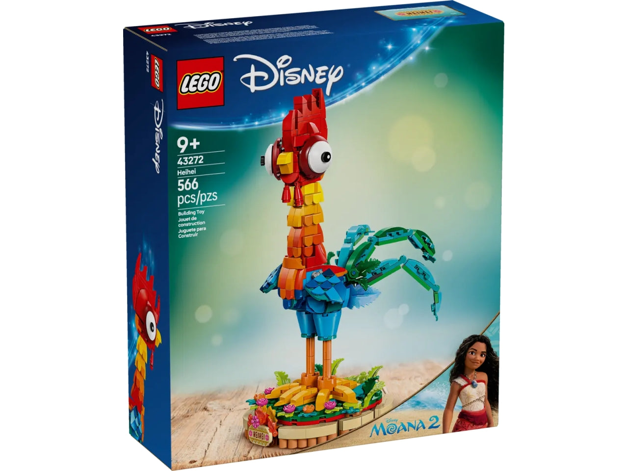 Lego Disney princess personaggio da esposizione di heihei 566 pezzi
per età 9+ 43272