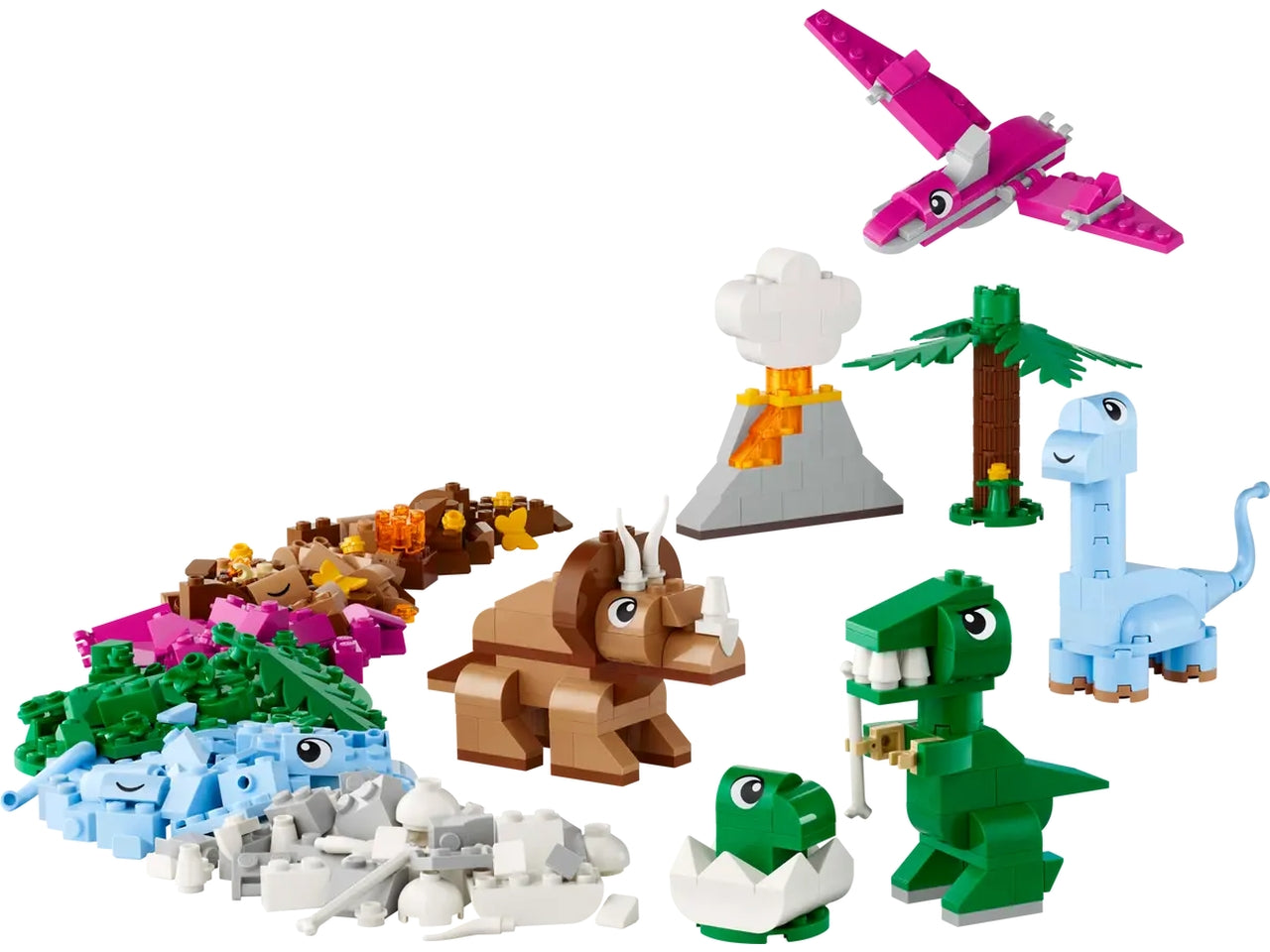 Lego Classic dinosauri creativi 450 pezzi per età 5+ 11041
