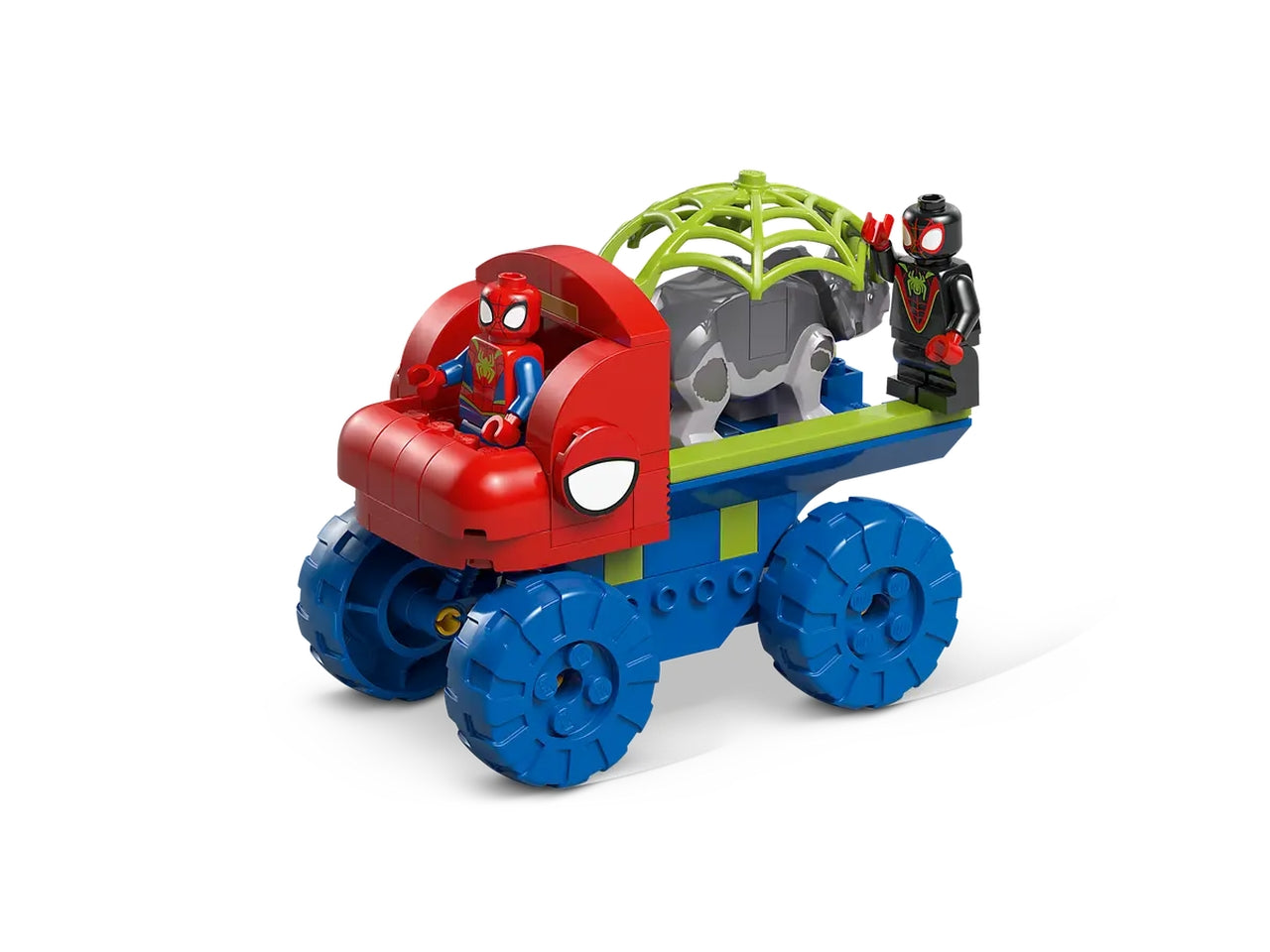 Lego Spidey team spidey: salvataggio su dino-ruspa 136 pezzi per età 4+ 11199