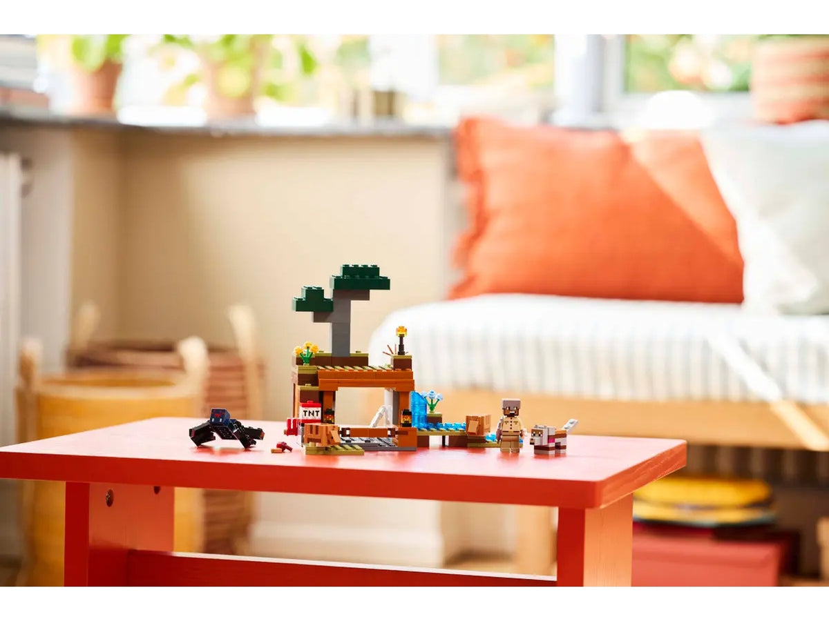Lego Minecraft spedizione nella miniera dellâarmadillo 247 pezzi per età 8+ 21269