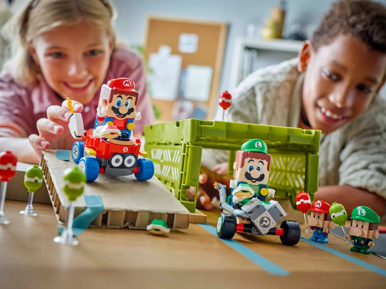 Lego Super Mario kart: baby mario vs baby luigi 321 pezzi per età 8+ 72034