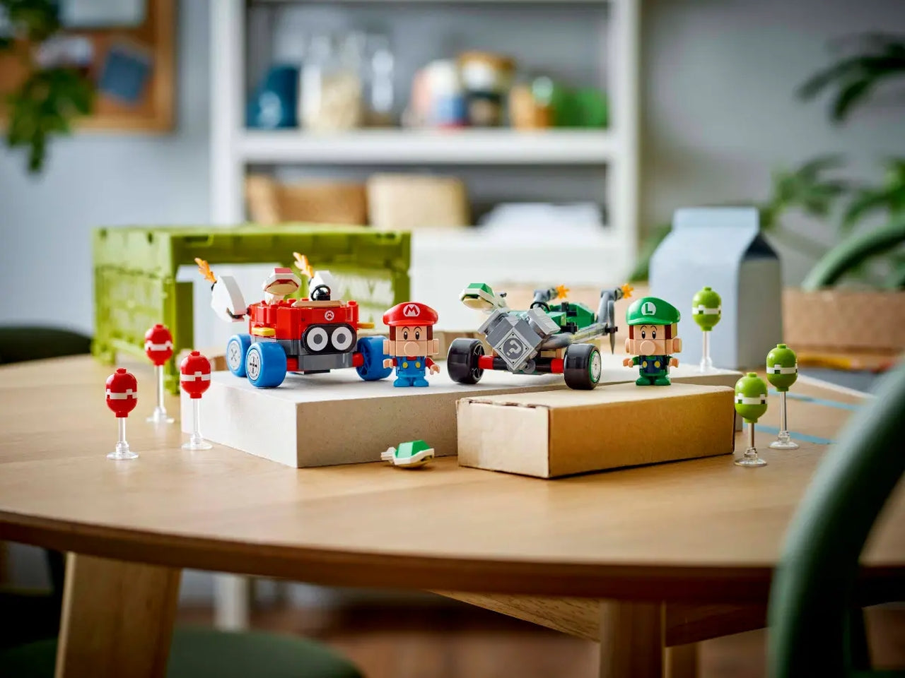 Lego Super Mario kart: baby mario vs baby luigi 321 pezzi per età 8+ 72034