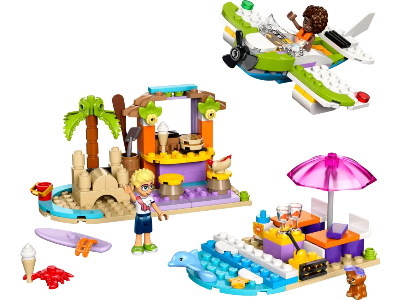 Lego Friends valigia creativa da spiaggia e da viaggio 188 pezzi per età 5+ 42672