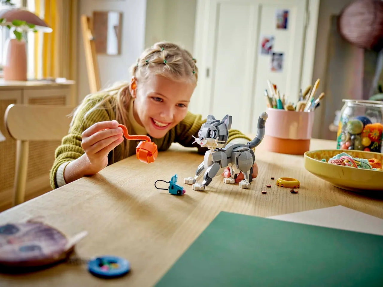 Lego Creator gatto giocoso 407 pezzi per età 8+ 31163